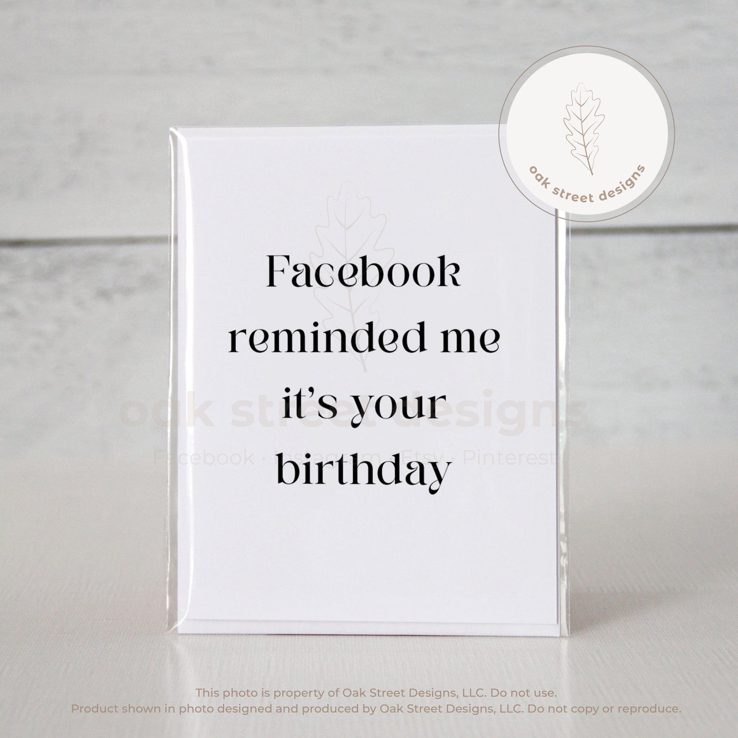 FB Reminded Me It's Your Birthday