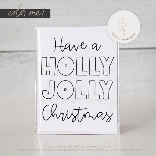 Have a Holly Jolly Christmas Card