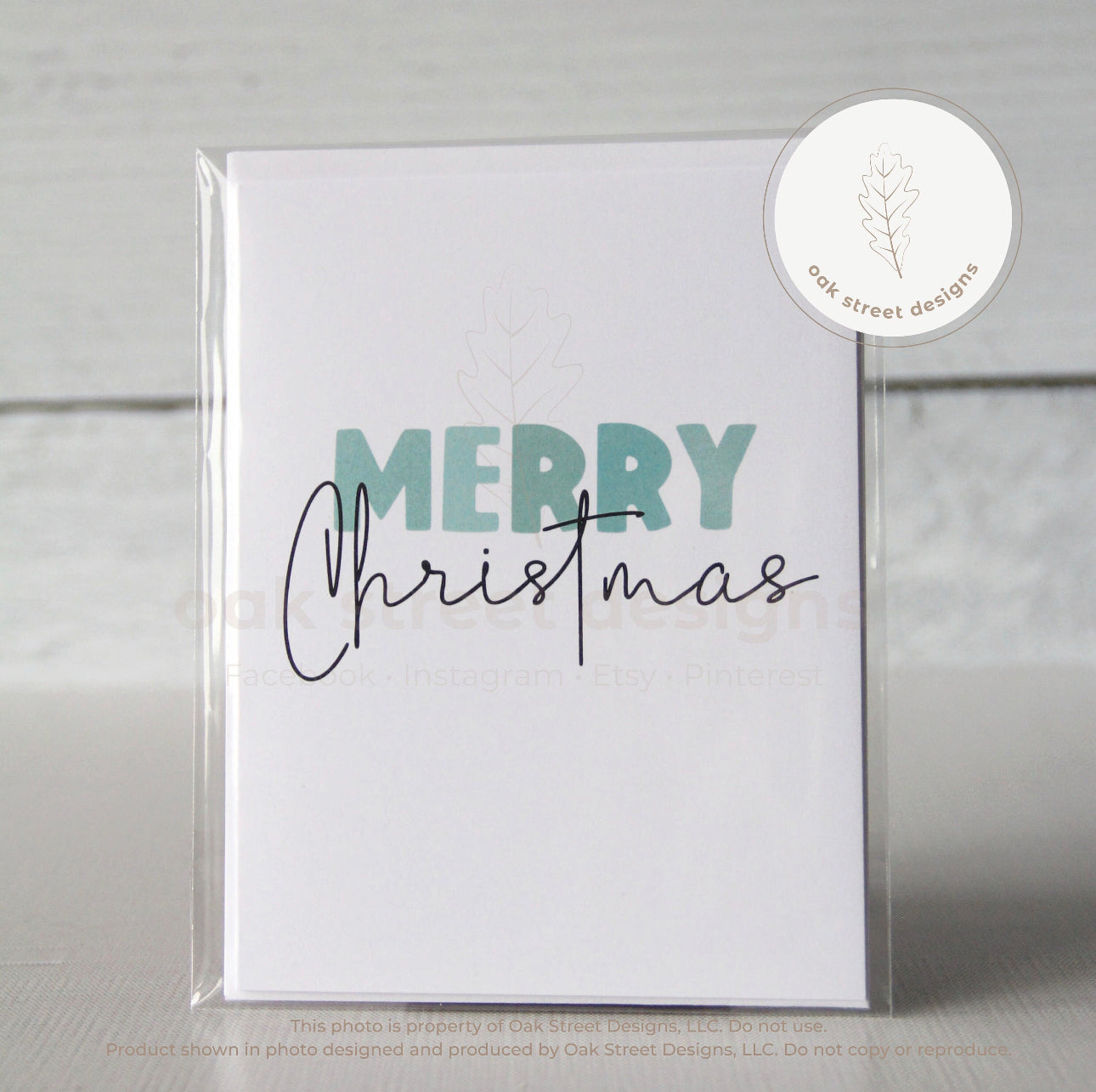 Merry Christmas Greeting Card