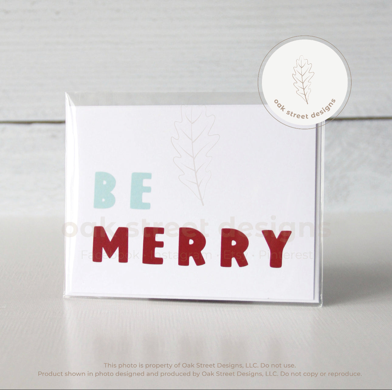 Be Merry Christmas Card