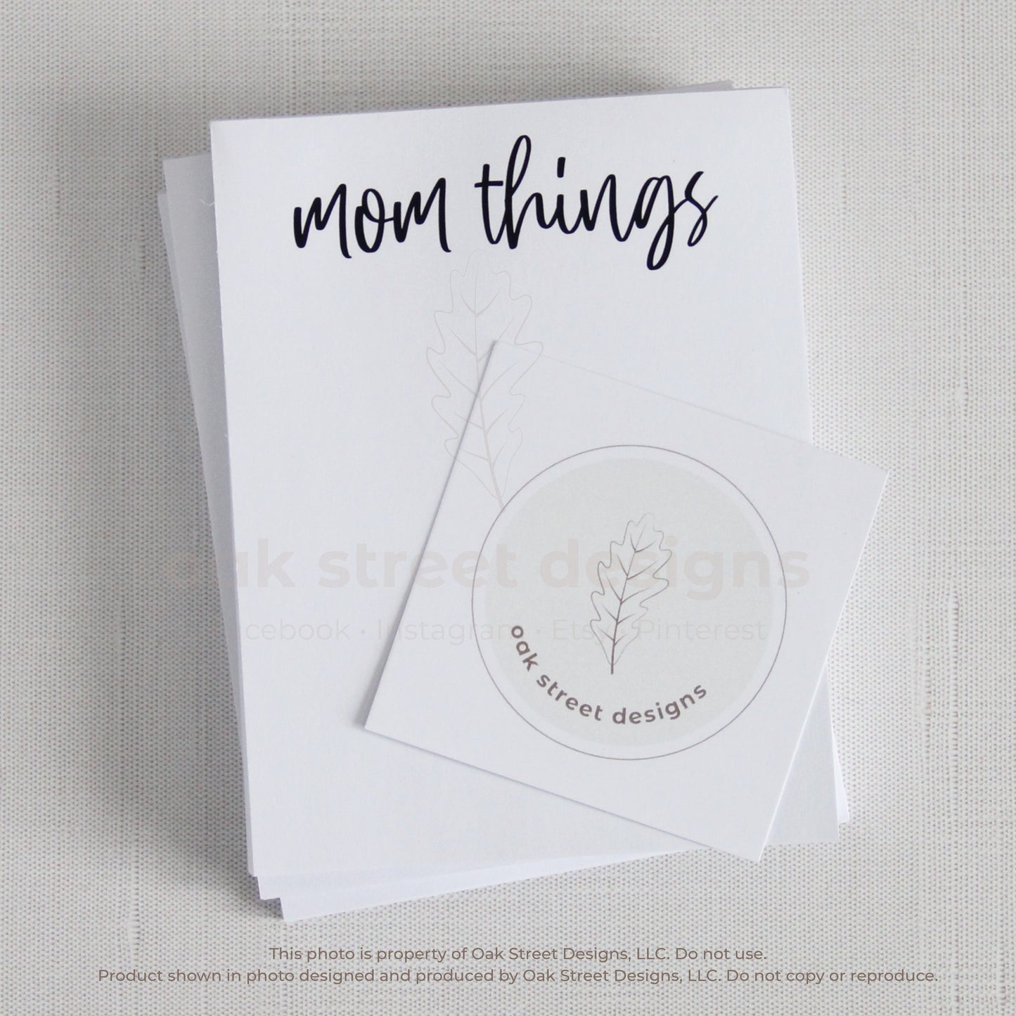 Mom Things Notepad