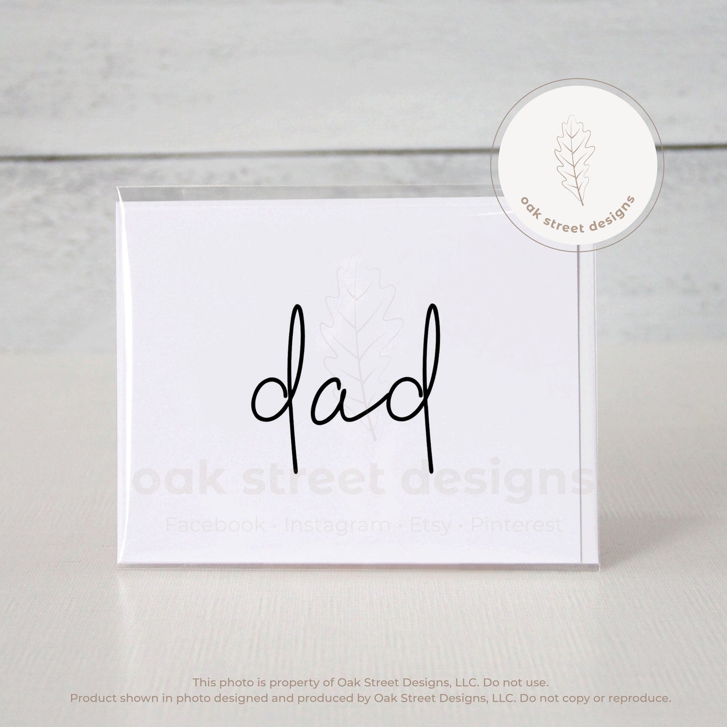 Dad Folded Card