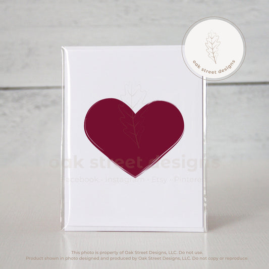 Heart Folded Card